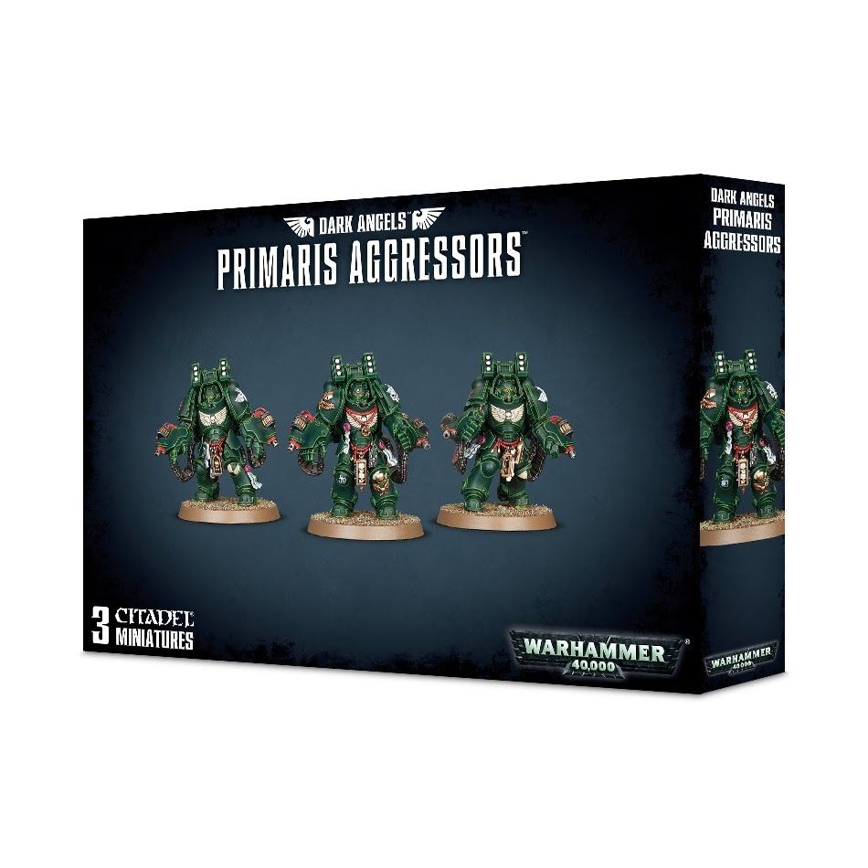 Image for Warhammer 40K: Dark Angels - Primaris Aggressors - Warhammer Box Sets