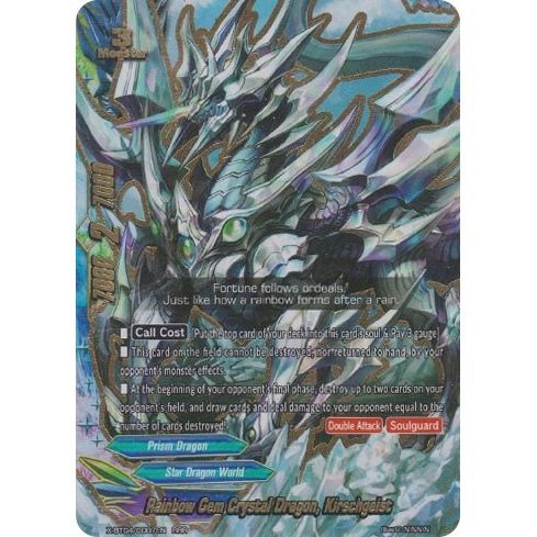 Image for Rainbow Gem Crystal Dragon, Kirschgeist (X-BT04/0007EN) (X-BT04) - Future Card BuddyFight
