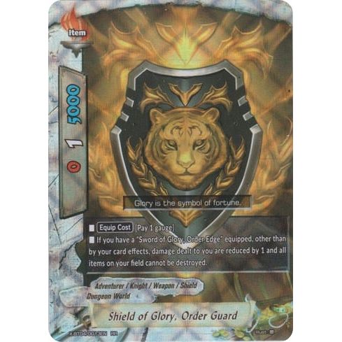 Image for Shield of Glory, Order Guard (X-BT04/0013EN) (X-BT04) - Future Card BuddyFight