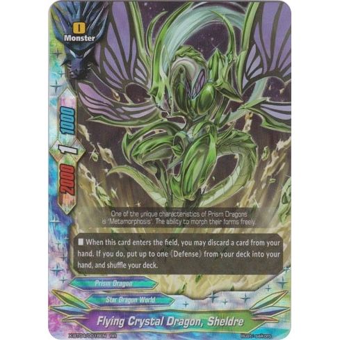 Image for Flying Crystal Dragon, Sheldre (X-BT04/0018EN) (X-BT04) - Future Card BuddyFight