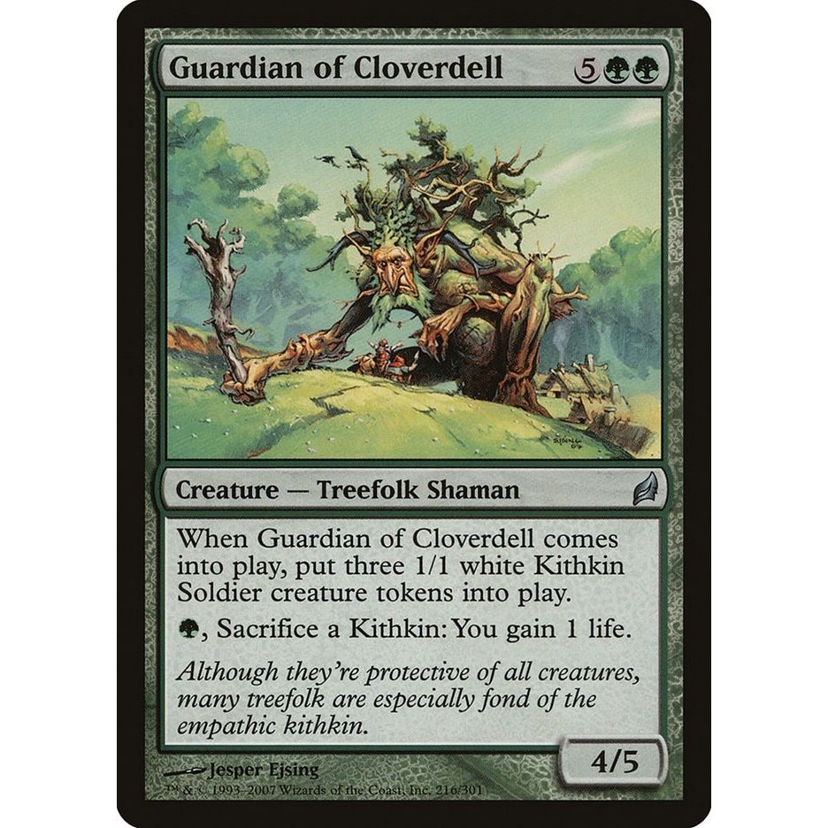 Image for Guardian of Cloverdell (216) (LRW) - Magic: The Gathering