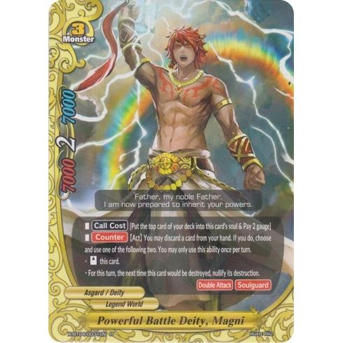 Image for Powerful Battle Deity, Magni (X-BT04/0031EN) (X-BT04) - Future Card BuddyFight