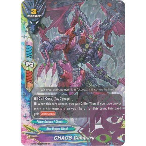 Image for CHAOS Campary (X-BT04/0037EN) (X-BT04) - Future Card BuddyFight
