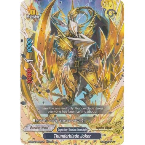 Image for Thunderblade Joker (Secret) (X-BT04/0105EN) (X-BT04) - Future Card BuddyFight