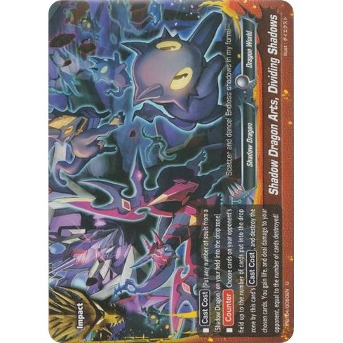 Image for Shadow Dragon Arts, Dividing Shadows (X-BT04/0050EN) (X-BT04) - Future Card BuddyFight