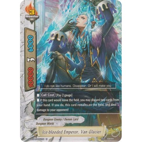 Image for Ice-blooded Emperor, Van Glacier (X-BT04/0051EN) (X-BT04) - Future Card BuddyFight
