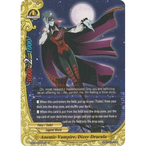 Image for Anemic Vampire, Dizzy Dracula (X-BT04/0058EN) (X-BT04) - Future Card BuddyFight
