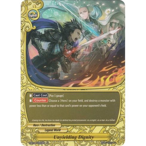 Image for Unyielding Dignity (X-BT04/0063EN) (X-BT04) - Future Card BuddyFight