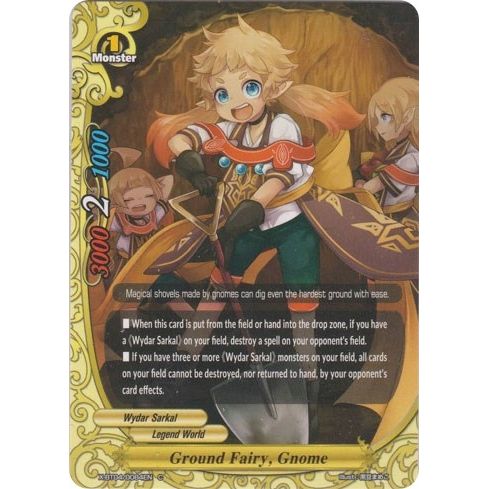 Image for Ground Fairy, Gnome (X-BT04/0084EN) (X-BT04) - Future Card BuddyFight