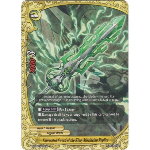 Image for Fabricated Sword of the King, Mistilteinn Replica (X-BT04/0086EN) (X-BT04) - Future Card BuddyFight