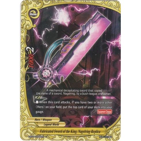 Image for Fabricated Sword of the King, Nagelring Replica (X-BT04/0088EN) (X-BT04) - Future Card BuddyFight