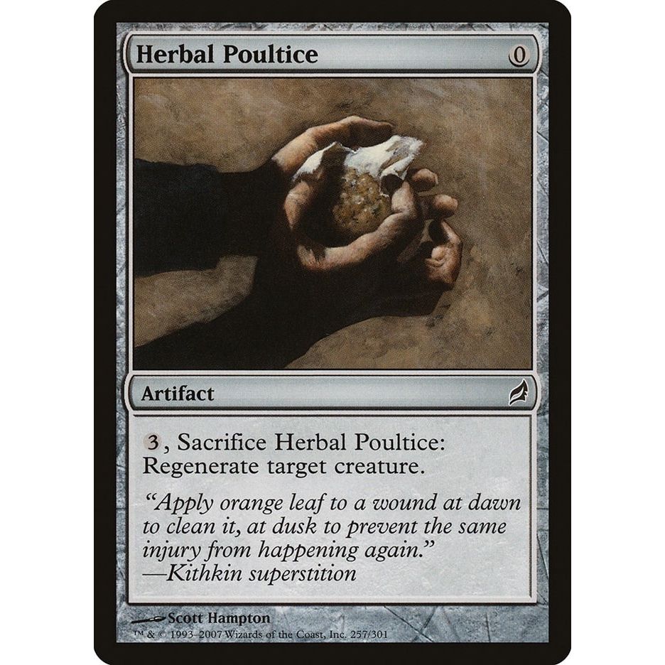 Image for Herbal Poultice (257) (LRW) - Magic: The Gathering