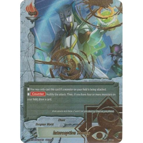 Image for Interception Barrier (Secret) (X-BT04/0100EN) (X-BT04) - Future Card BuddyFight