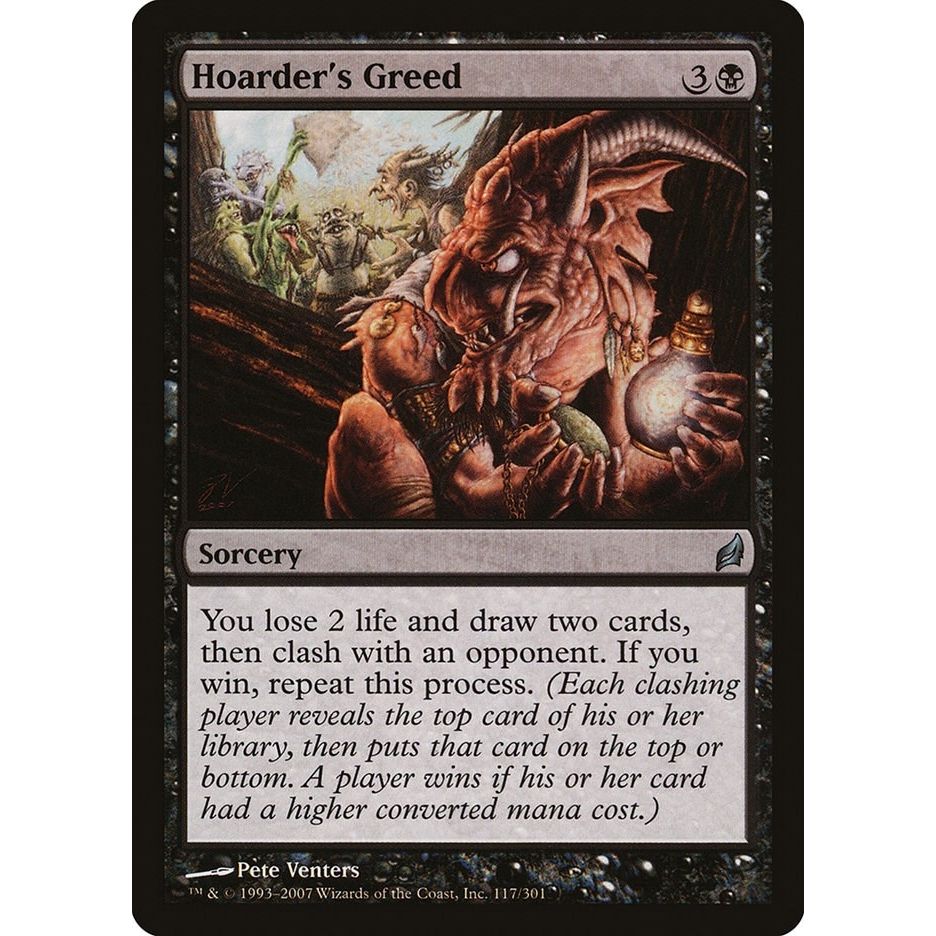 Image for Hoarder's Greed (117) (LRW) - Magic: The Gathering
