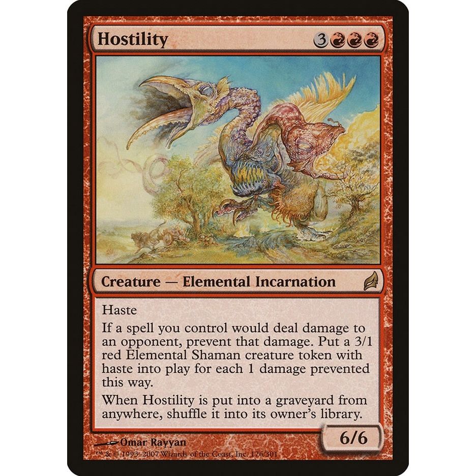 Image for Hostility (176) (LRW) - Magic: The Gathering
