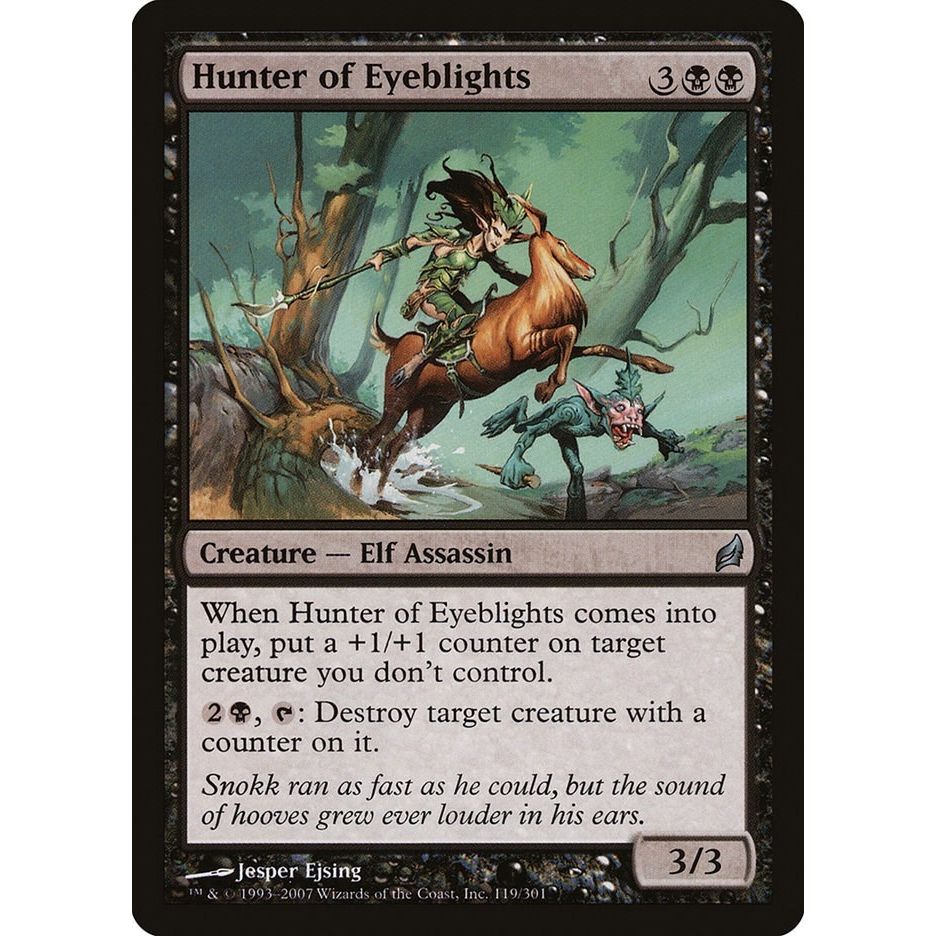 Image for Hunter of Eyeblights (119) (LRW) - Magic: The Gathering