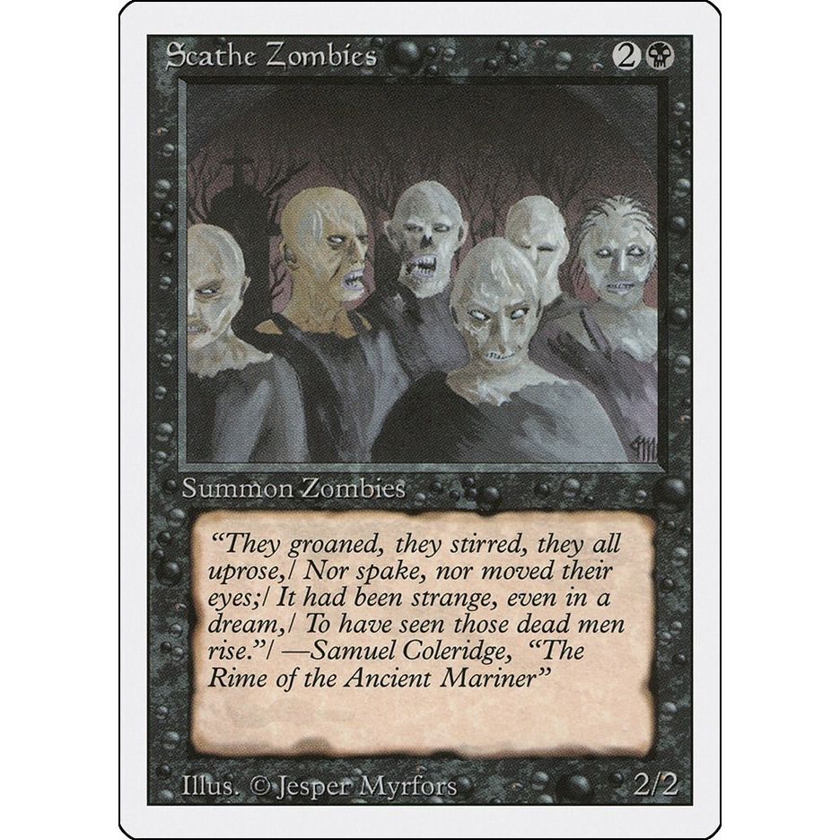 Image for Scathe Zombies (3ED) - Magic: The Gathering