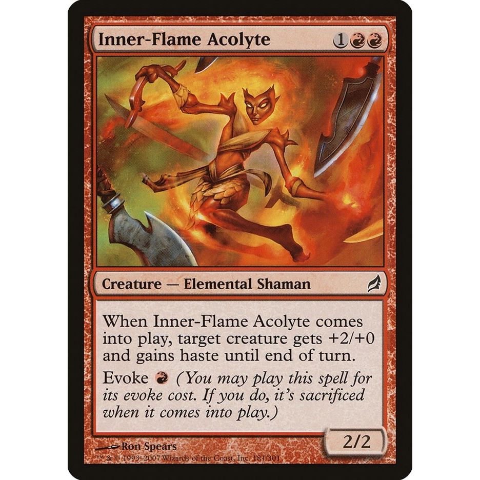 Image for Inner-Flame Acolyte (181) (LRW) - Magic: The Gathering