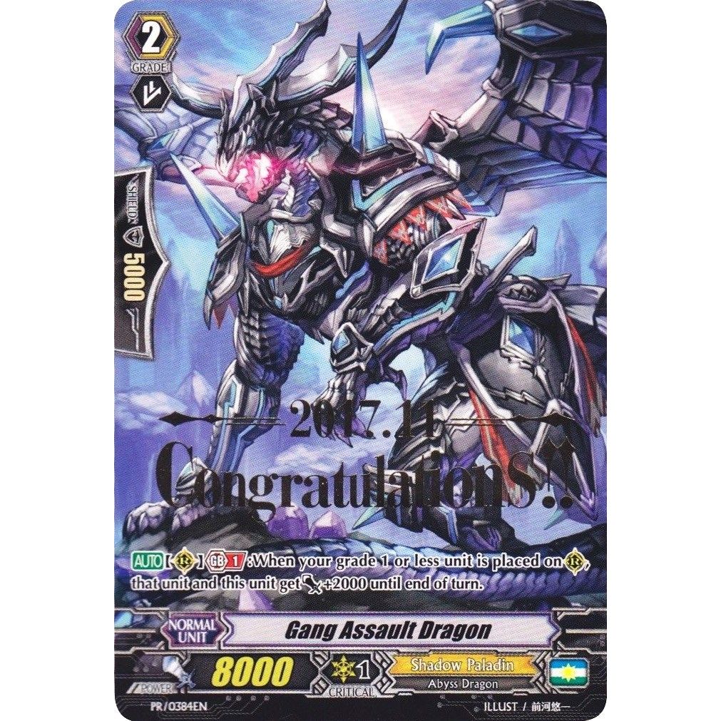 Image for Gang Assault Dragon (Hot Stamped) (PR/0384EN) (PR) - Cardfight Vanguard