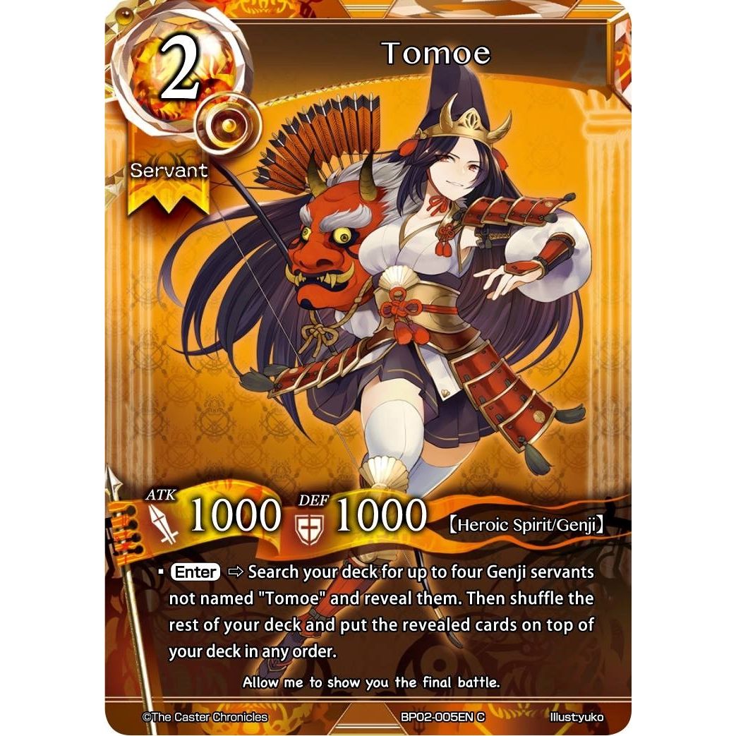 Image for Tomoe (BP02-005EN) (BP02) - The Caster Chronicles