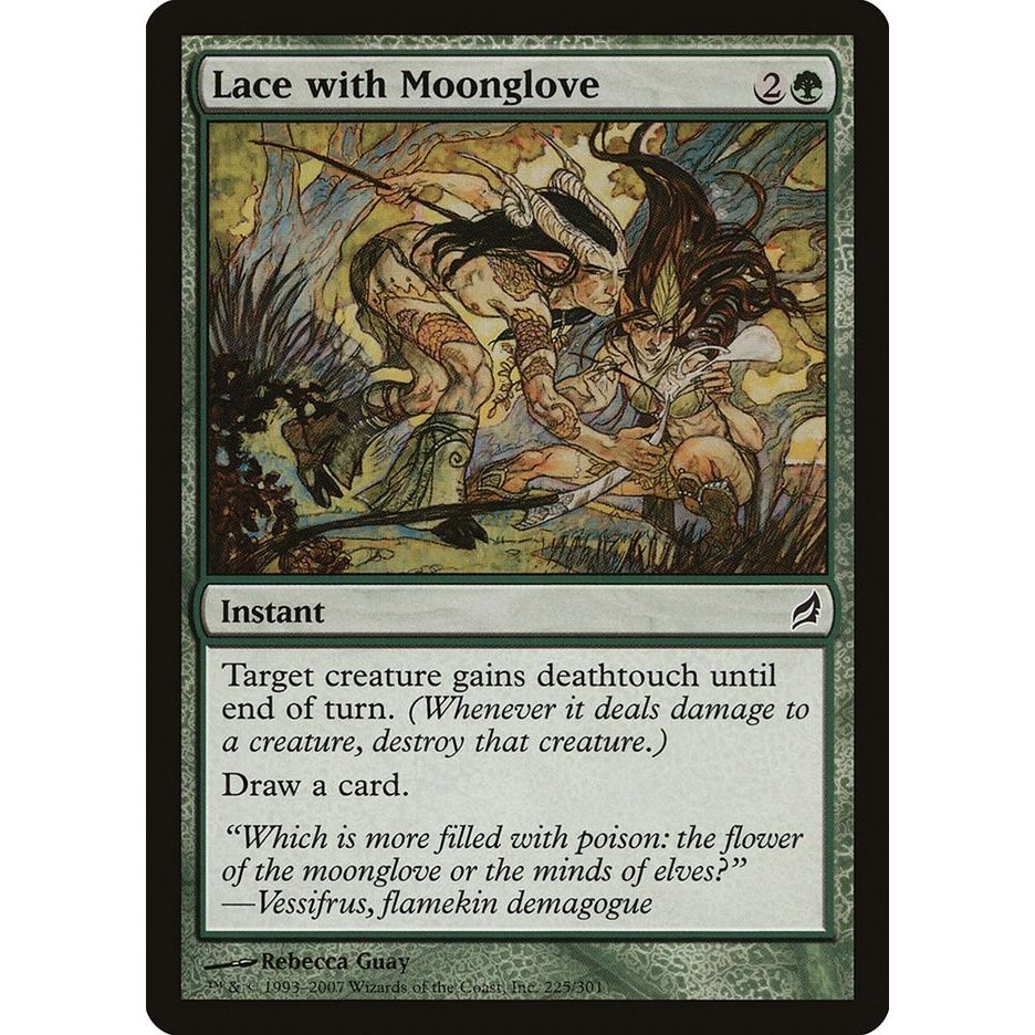Image for Lace with Moonglove (225) (LRW) - Magic: The Gathering