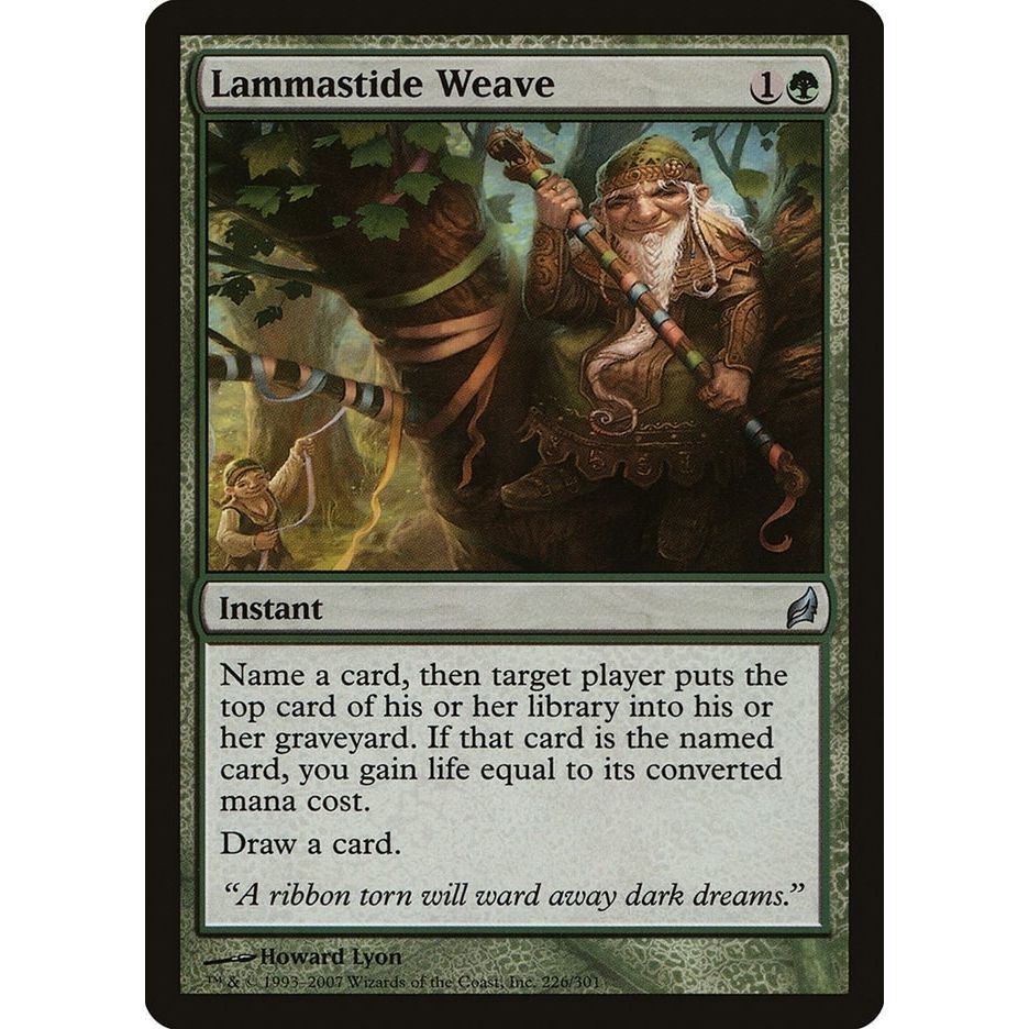 Image for Lammastide Weave (226) (LRW) - Magic: The Gathering