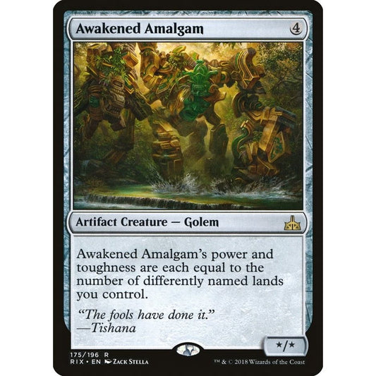 Image for Awakened Amalgam (175) (RIX) - Magic: The Gathering