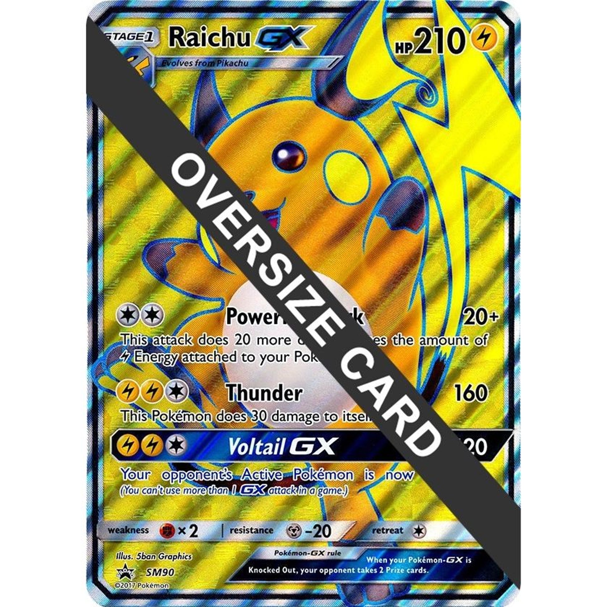 Image for Raichu GX - SM90 (SM90) (PR) - Pokemon