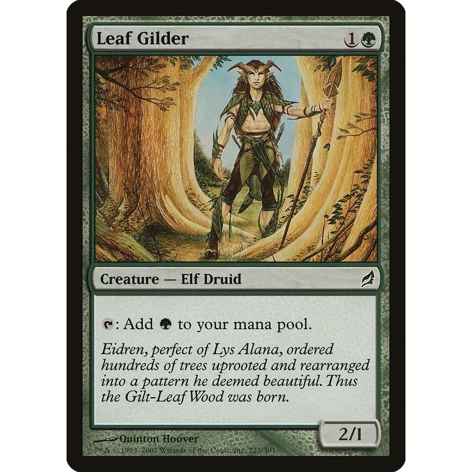 Image for Leaf Gilder (227) (LRW) - Magic: The Gathering