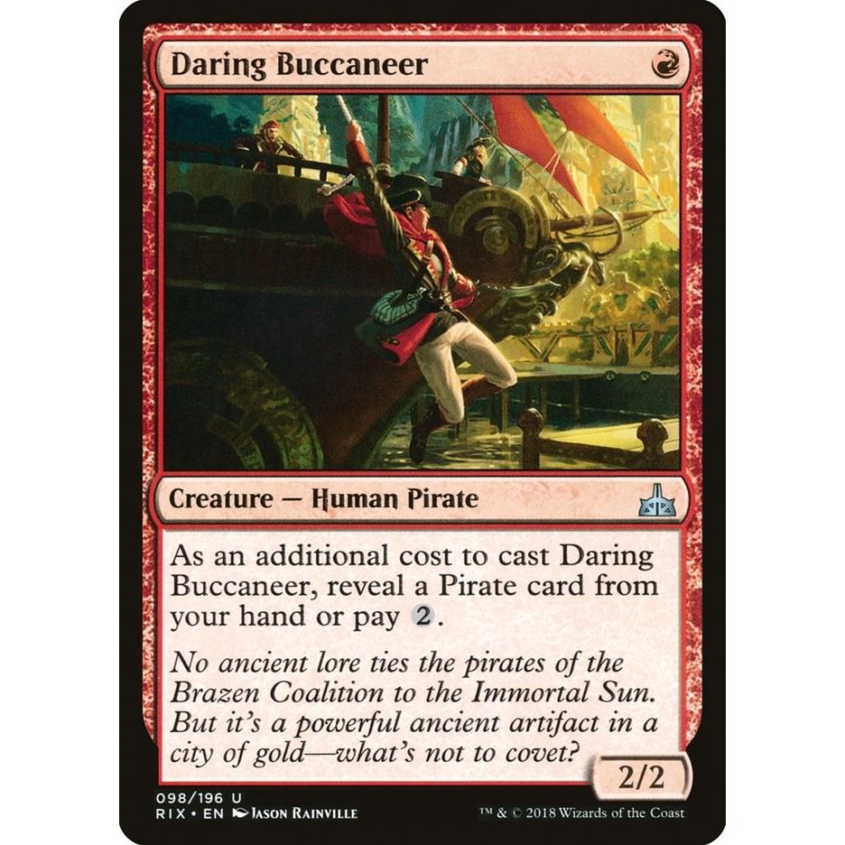 Image for Daring Buccaneer (98) (RIX) - Magic: The Gathering