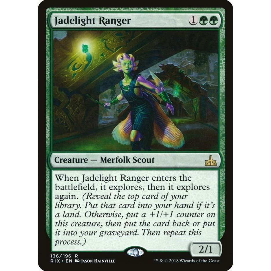 Image for Jadelight Ranger (136) (RIX) - Magic: The Gathering