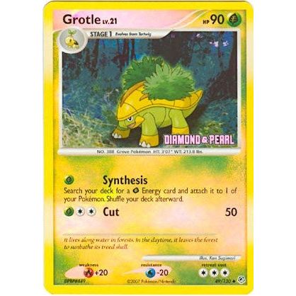 Image for Grotle - 49/130 [Diamond & Pearl] (049/130) (BKP) - Pokemon