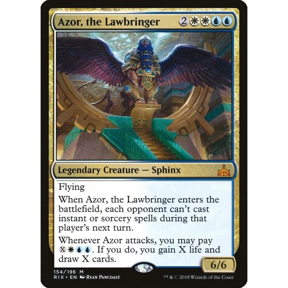 Image for Azor, the Lawbringer (154) (RIX) - Magic: The Gathering