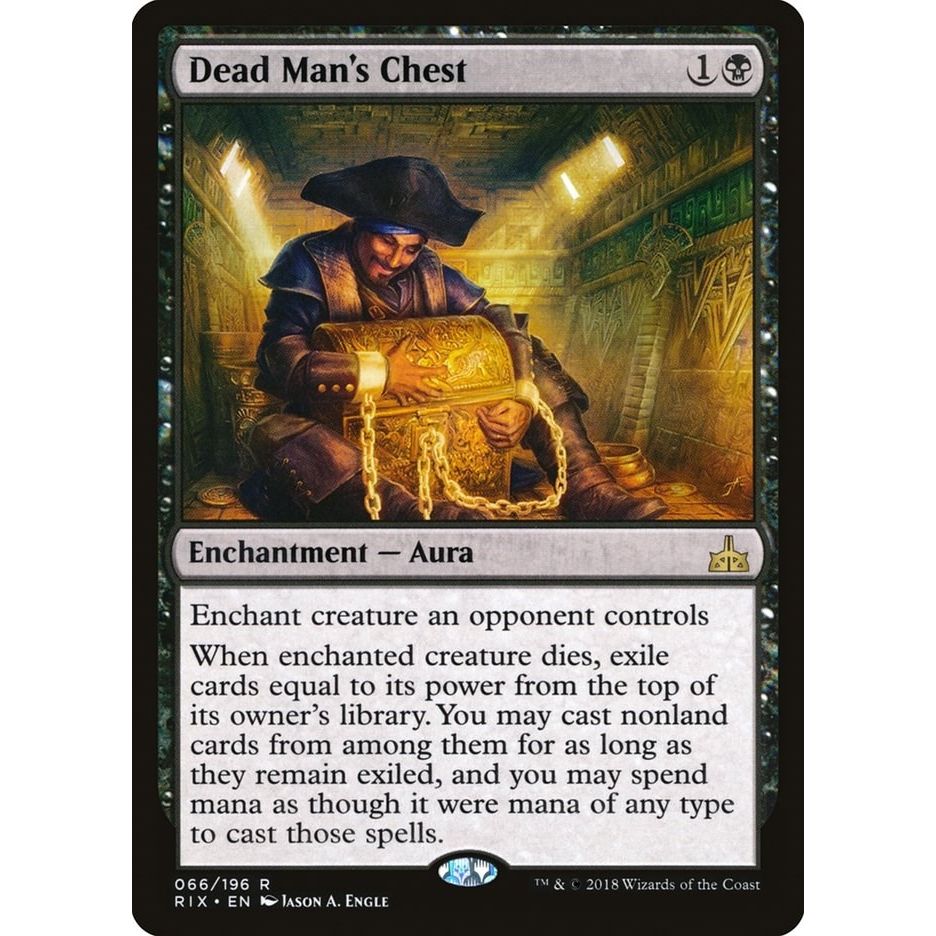 Image for Dead Man's Chest (66) (RIX) - Magic: The Gathering