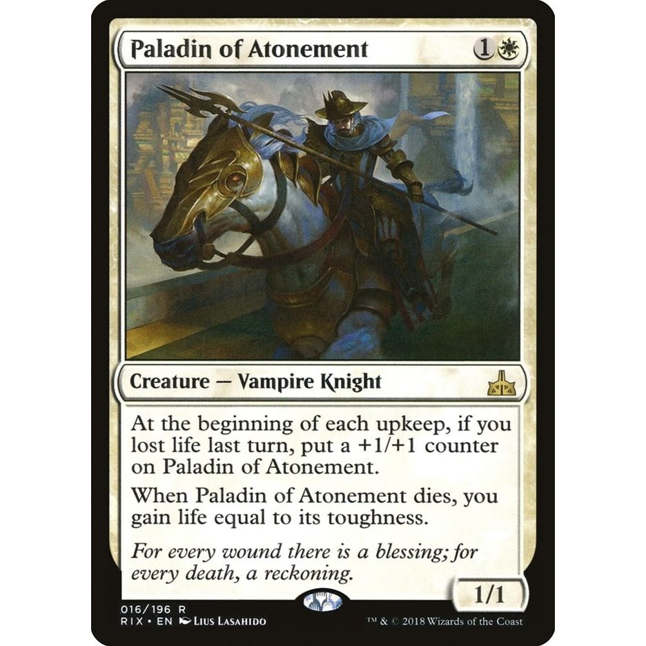 Image for Paladin of Atonement (16) (RIX) - Magic: The Gathering