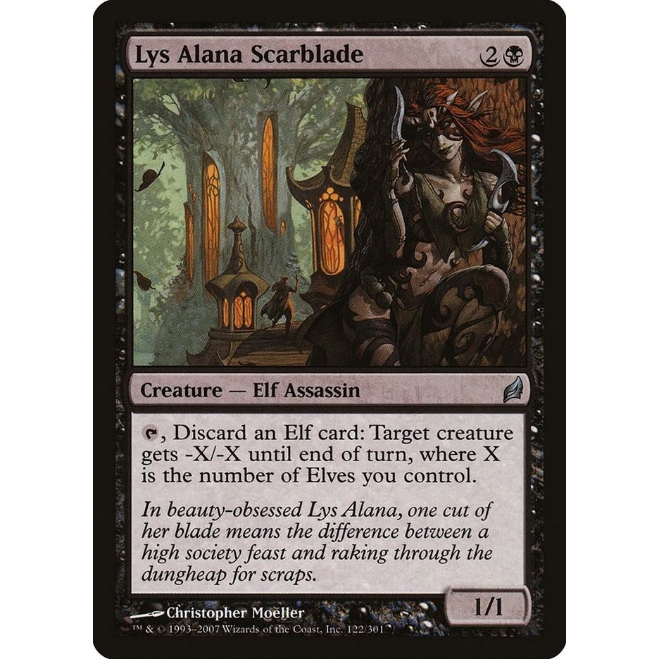 Image for Lys Alana Scarblade (122) (LRW) - Magic: The Gathering