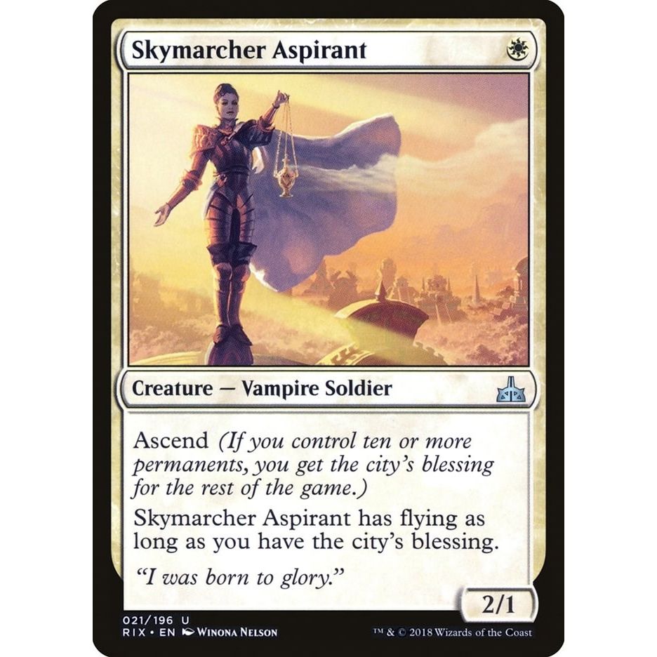 Image for Skymarcher Aspirant (21) (RIX) - Magic: The Gathering