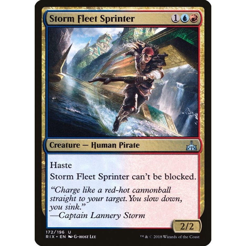 Image for Storm Fleet Sprinter (172) (RIX) - Magic: The Gathering