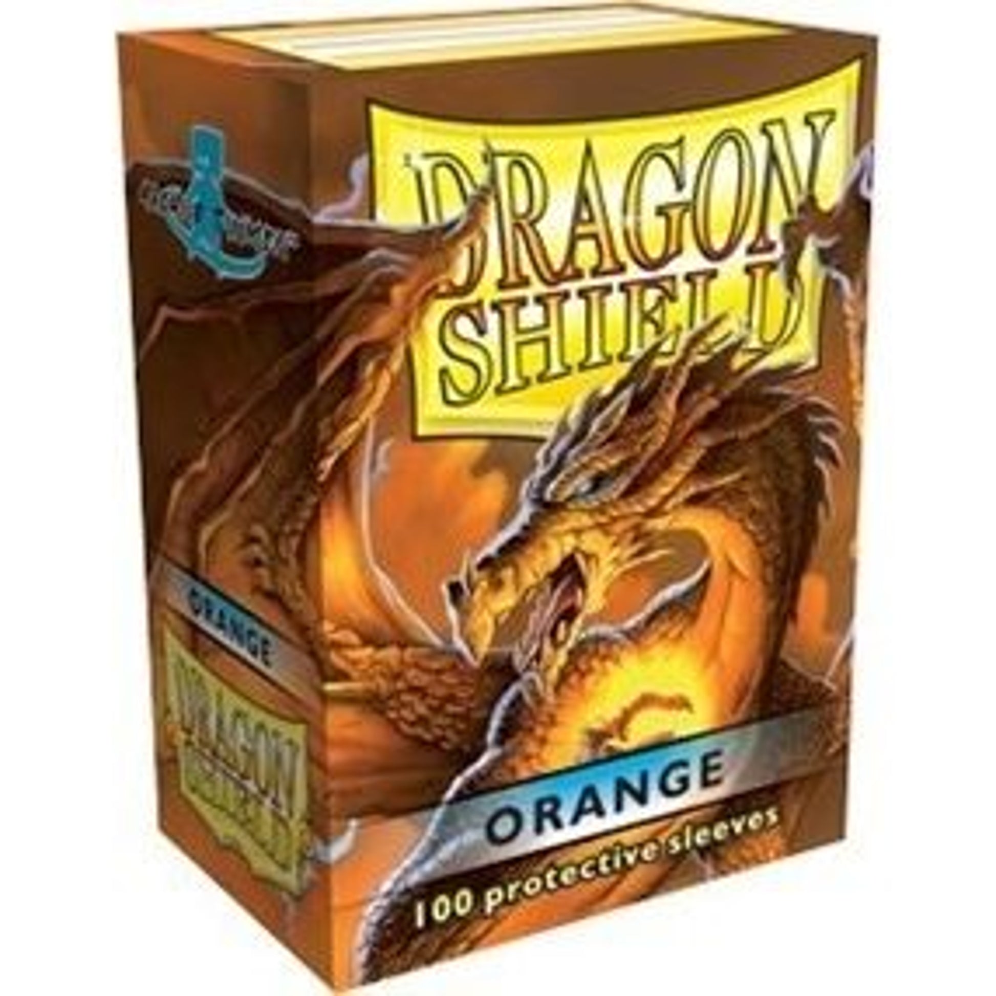 Image for Dragon Shield - Orange (100-Pack) - Card Sleeves