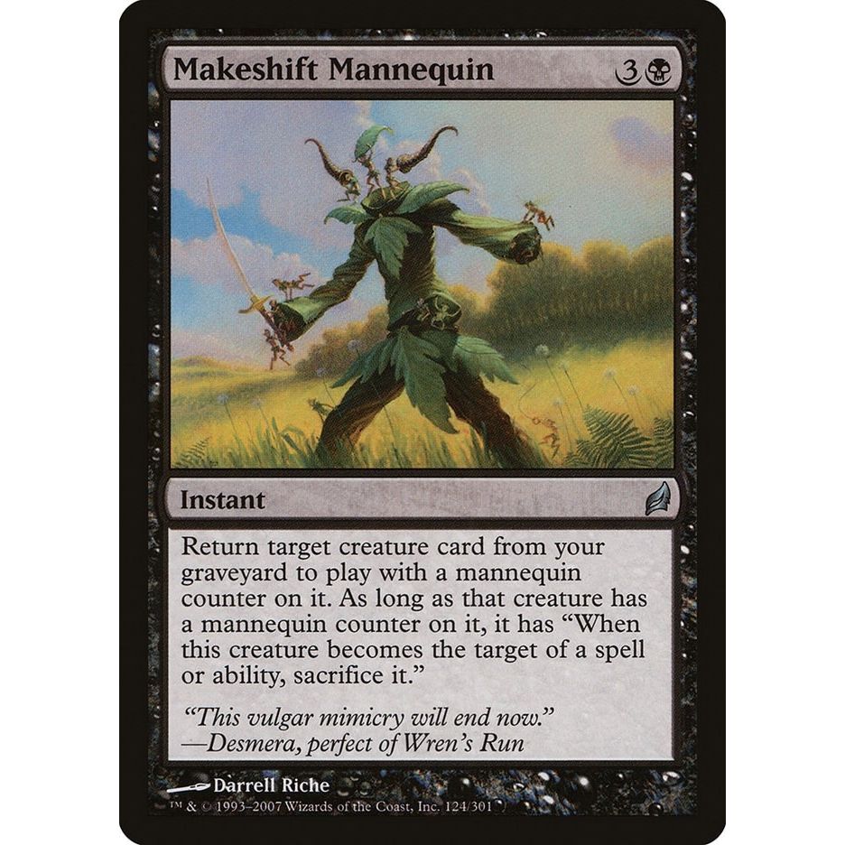 Image for Makeshift Mannequin (124) (LRW) - Magic: The Gathering