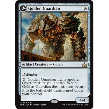 Image for Golden Guardian (179) (RIX) - Magic: The Gathering