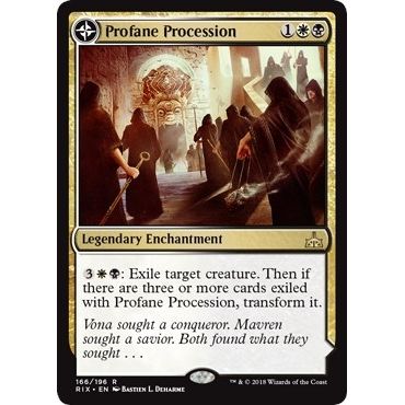 Image for Profane Procession (166) (RIX) - Magic: The Gathering