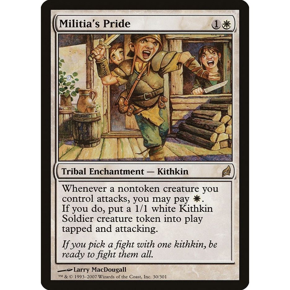 Image for Militia's Pride (30) (LRW) - Magic: The Gathering