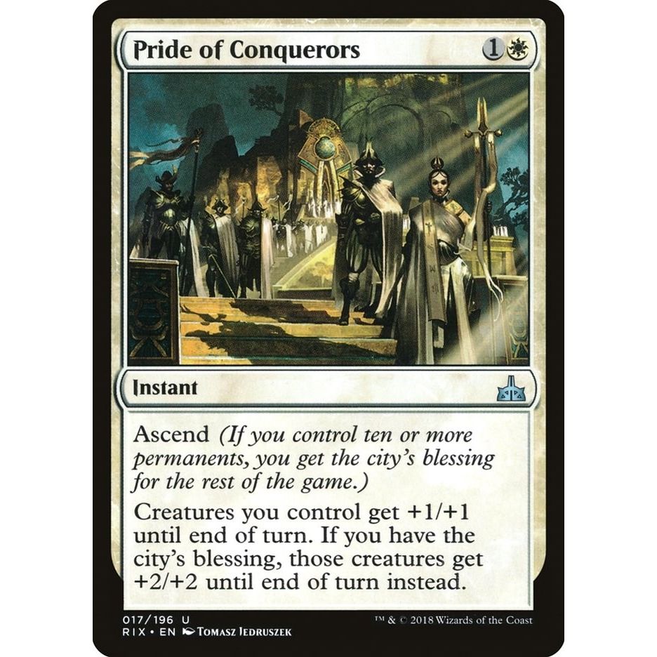 Image for Pride of Conquerors (17) (RIX) - Magic: The Gathering