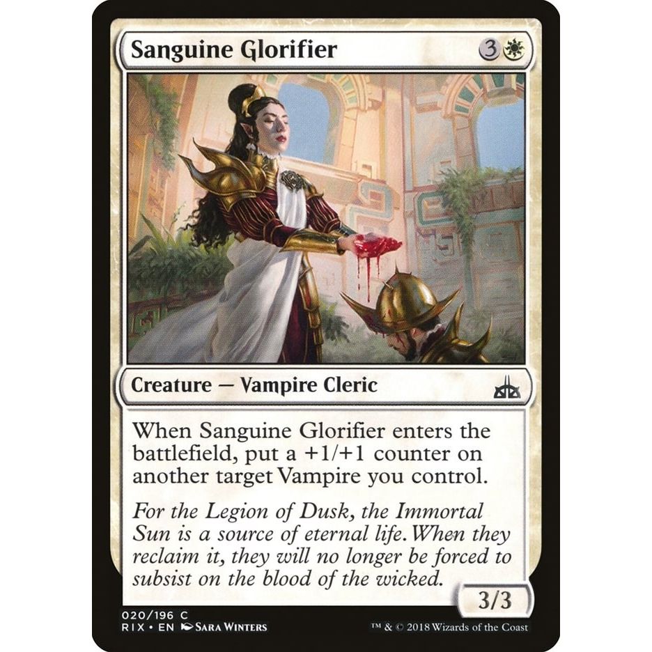 Image for Sanguine Glorifier (20) (RIX) - Magic: The Gathering