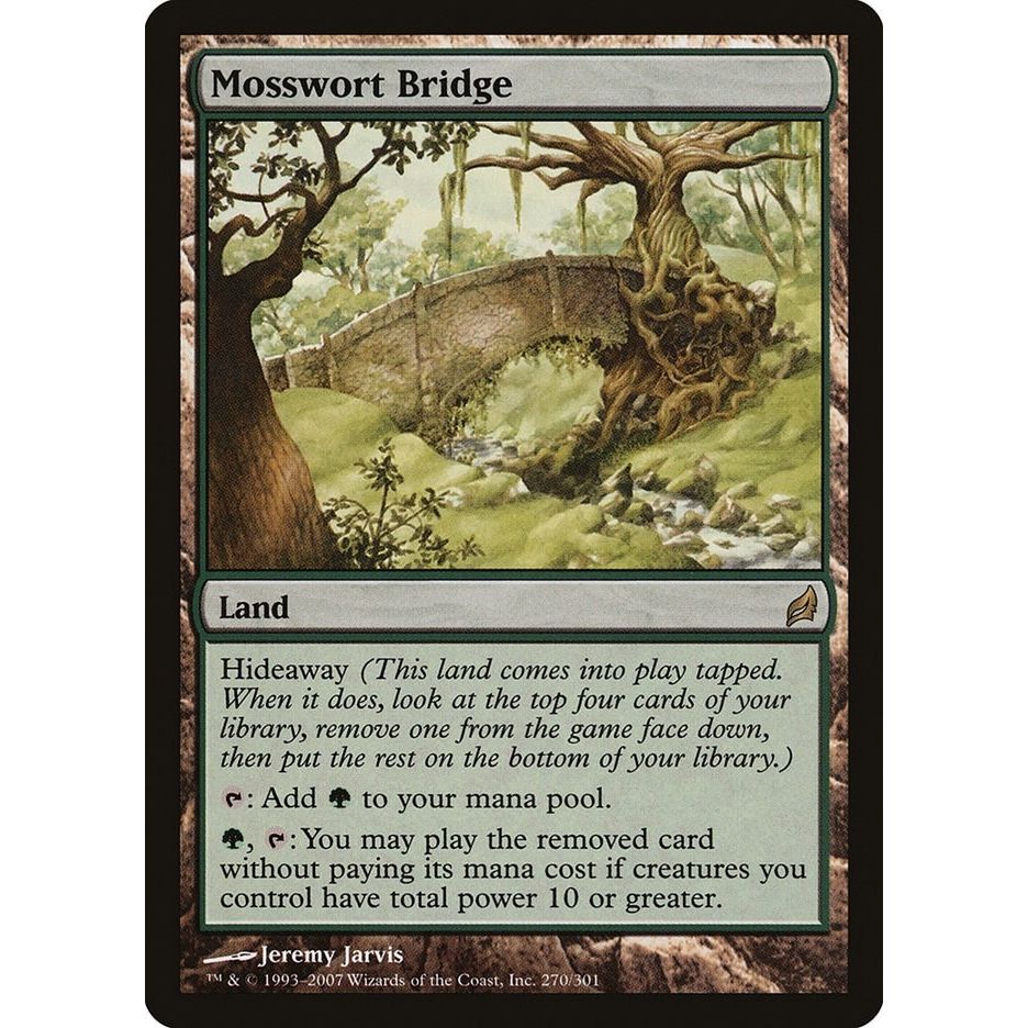 Image for Mosswort Bridge (270) (LRW) - Magic: The Gathering