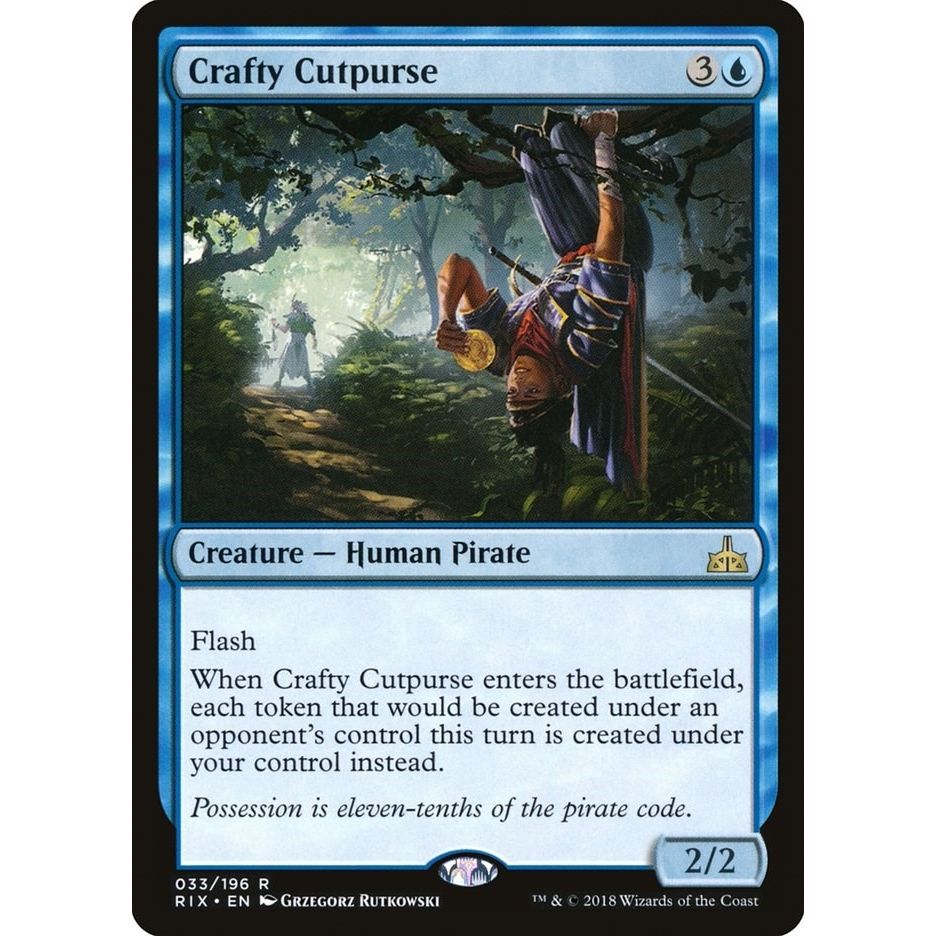Image for Crafty Cutpurse (33) (RIX) - Magic: The Gathering