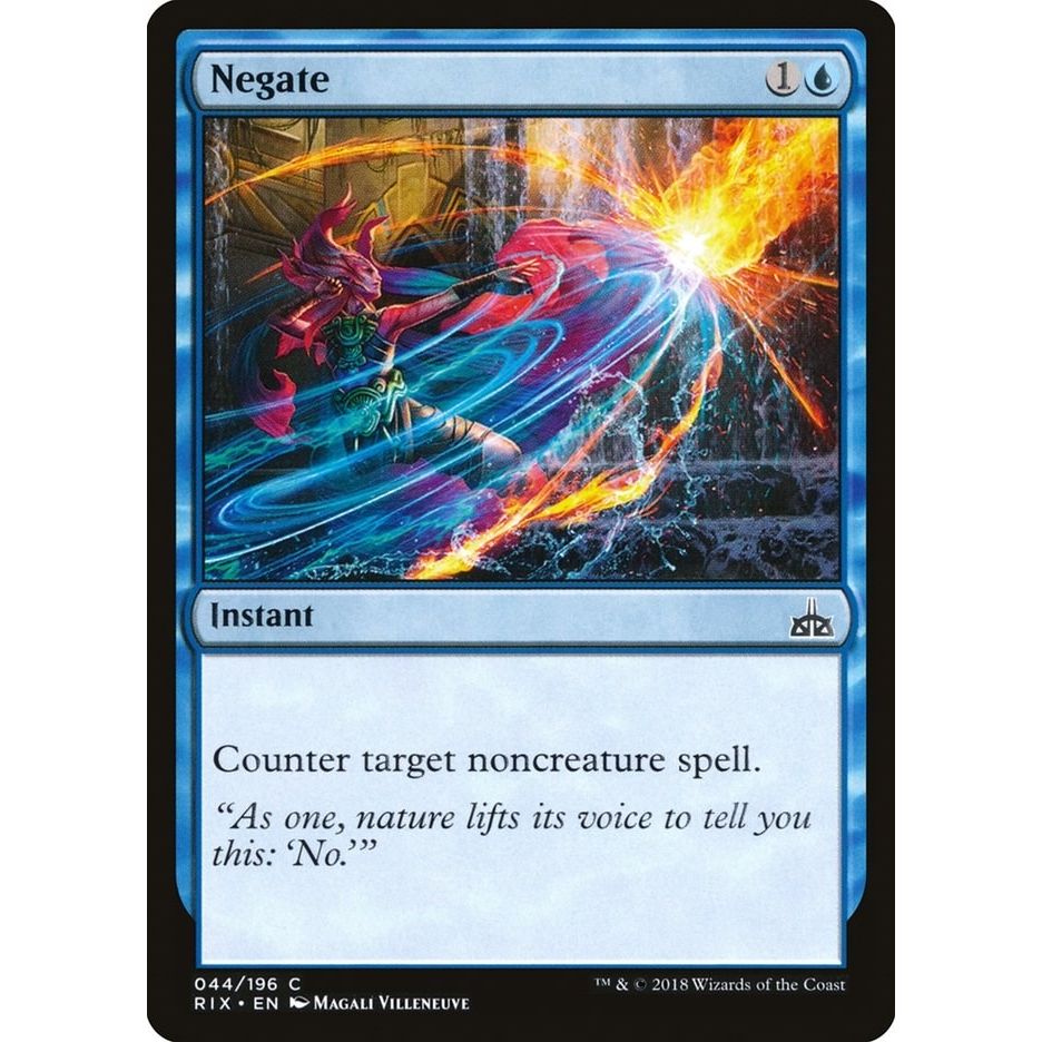 Image for Negate (44) (RIX) - Magic: The Gathering