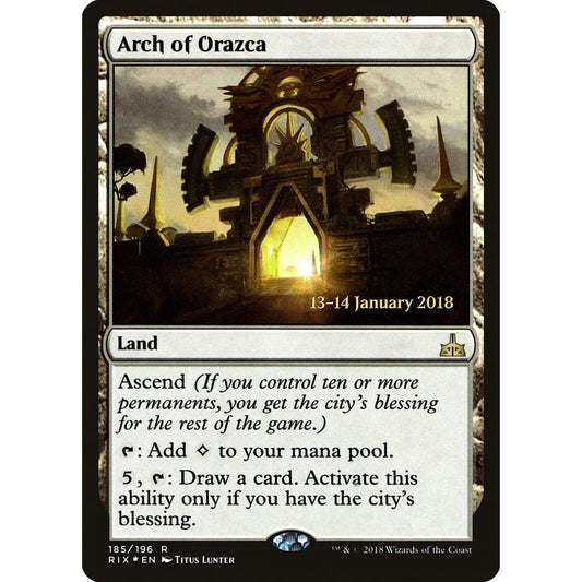 Image for Arch of Orazca (185) (PRE) - Magic: The Gathering
