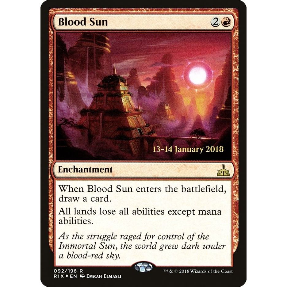 Image for Blood Sun (92) (PRE) - Magic: The Gathering